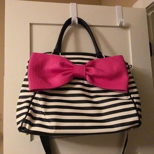 Large Betsey Johnson Weekender Bag Tote
